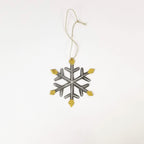 Snowflake Ornament Ornaments La Vie Bien Snowflake Ornament