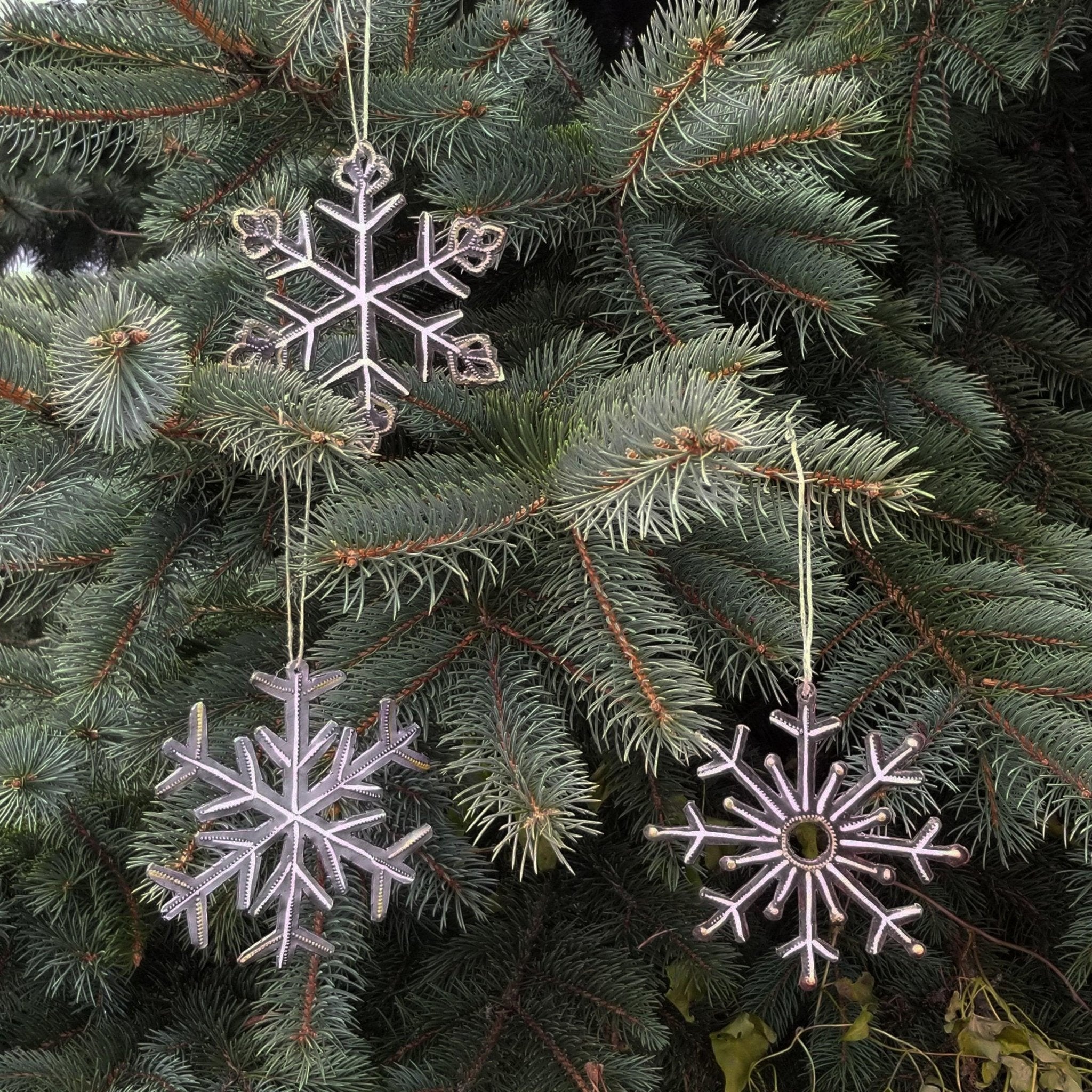 Snowflake Ornament Ornaments La Vie Bien Snowflake Ornament