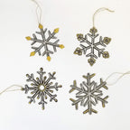 Snowflake Ornament Ornaments La Vie Bien Snowflake Ornament