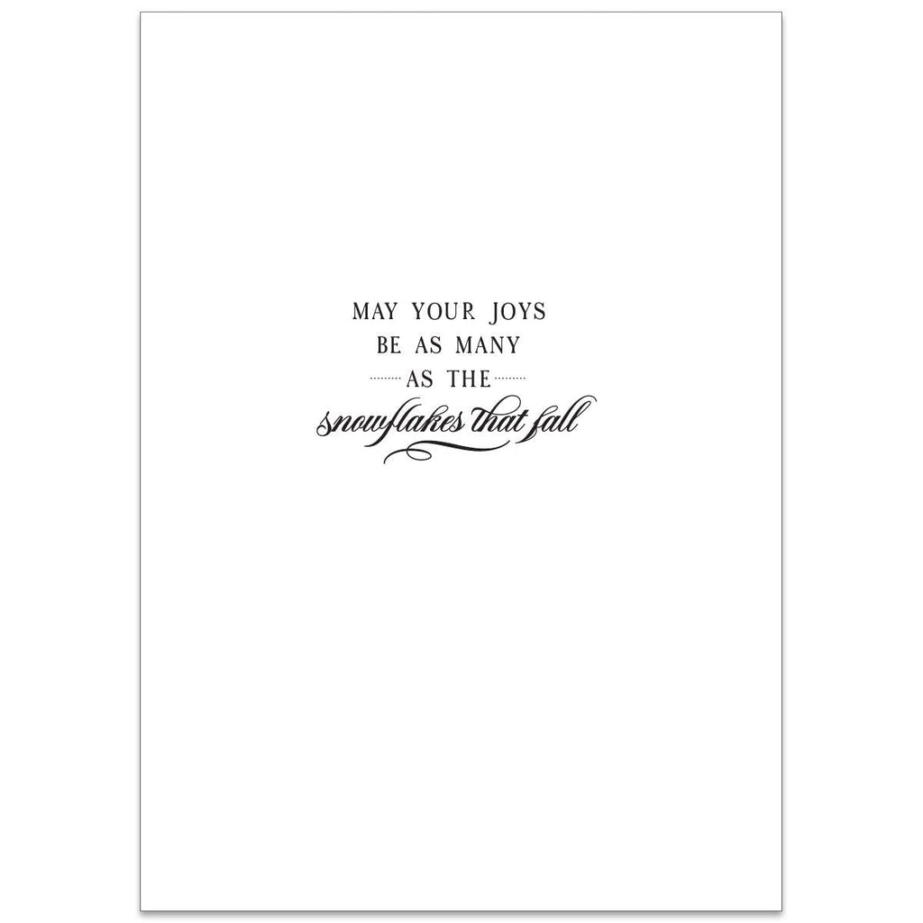 Snowflake Present Boxed Card 10 ct by Anna Griffin Inc.