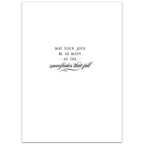 Snowflake Present Boxed Card 10 ct by Anna Griffin Inc.