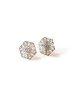Snowflake Studs - Silver by Fair Anita