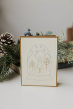 Snow Globe Holiday Greeting Cards by Rosies Boutique Haiti