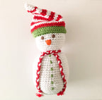 Snowman Rattle Rattles La Vie Bien Snowman Rattle