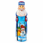 Snowman with Dog & Cat Friends Hand Carved Solid Wood Santa Figurine 11 Inches Christmas Decor > Carved Wooden Santa La Vie Bien Snowman with Dog & Cat Friends Hand Carved Solid Wood Santa Figurine 11 Inches