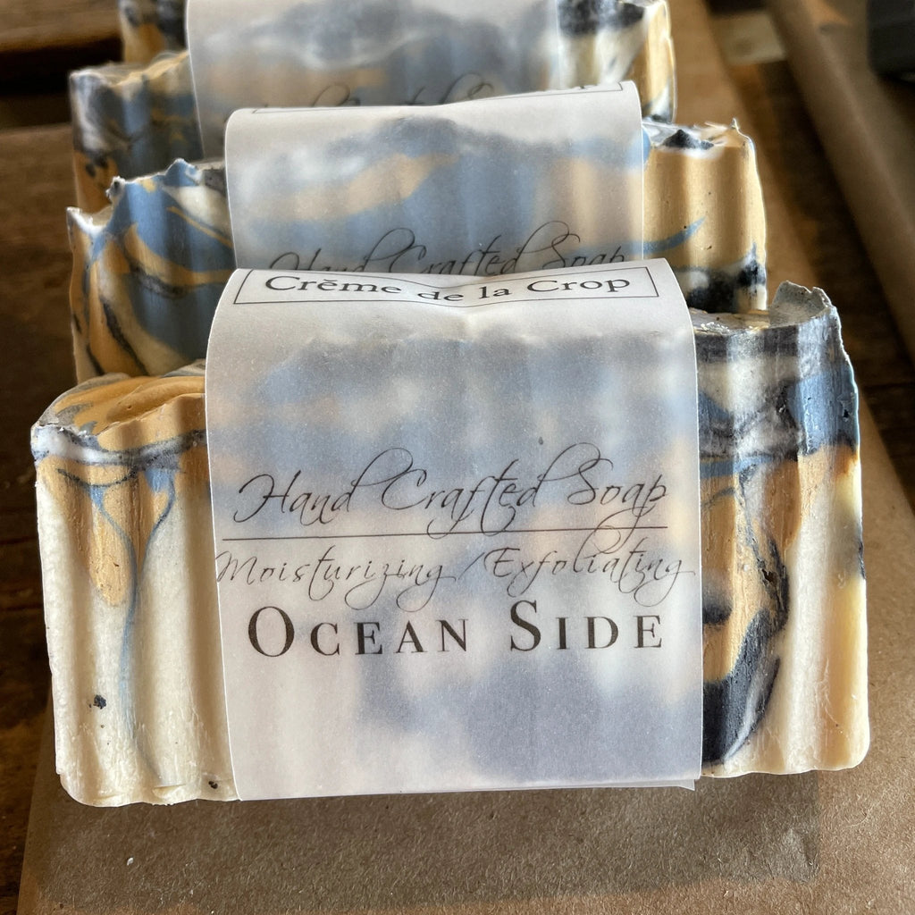 Soap - Ocean Side (Exfoliating) by Creme de la Crop