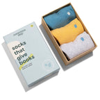 Socks that Give Books by Conscious Step