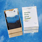 Socks that Give Water by Conscious Step