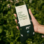 Socks that Protect Elephants by Conscious Step