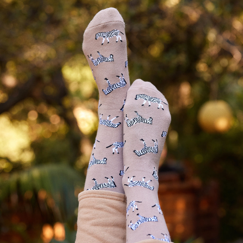 Socks that Protect Zebras