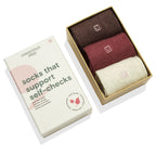 Socks that Support Self-Checks by Conscious Step