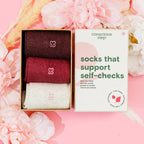 Socks that Support Self-Checks by Conscious Step