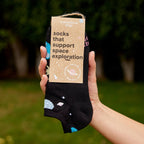 Socks that Support Space Exploration by Conscious Step
