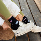 Socks that Support Space Exploration by Conscious Step