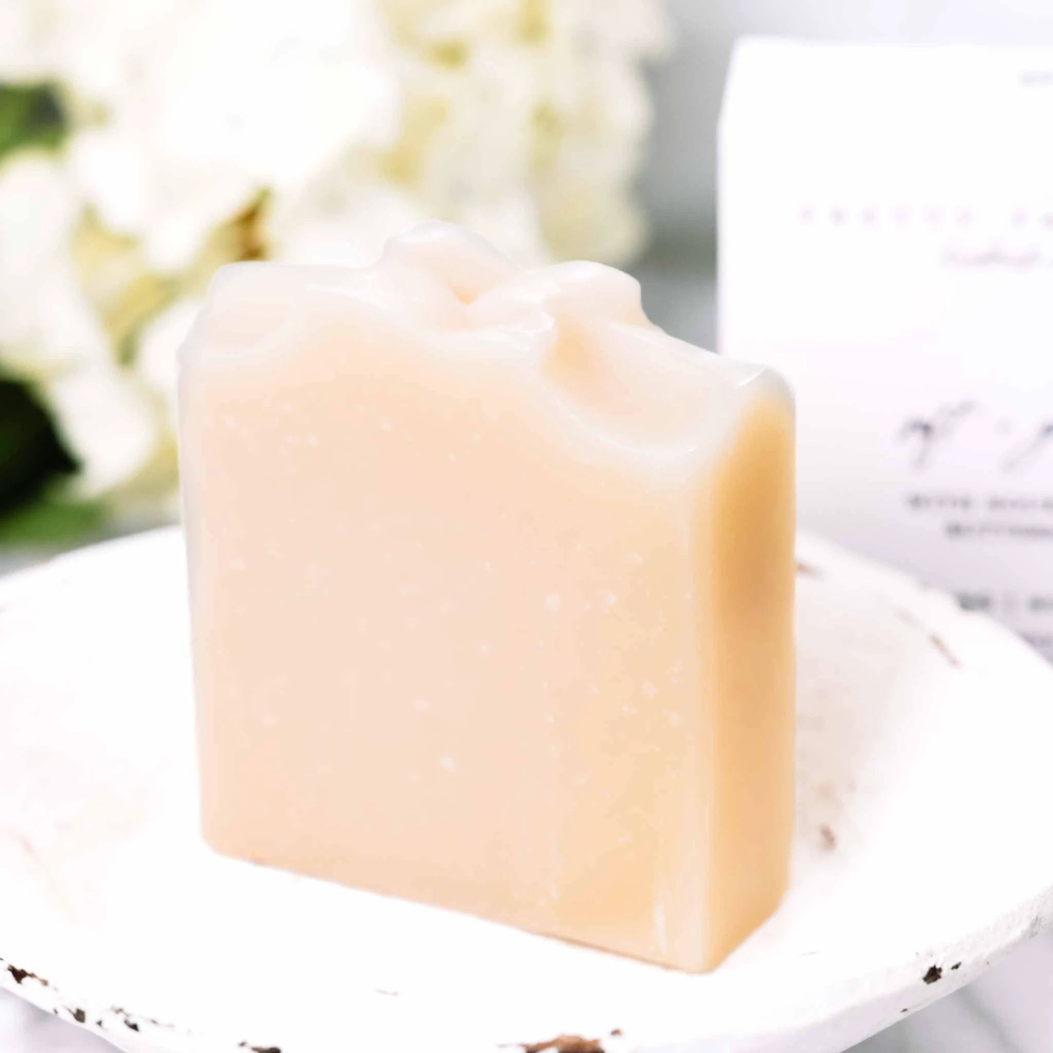 Soft + Gentle Buttermilk Soap Made for Sensitive Skin Fragrance Free Handmade Tallow and Goat Milk Soap Bar by Pretty farm girl