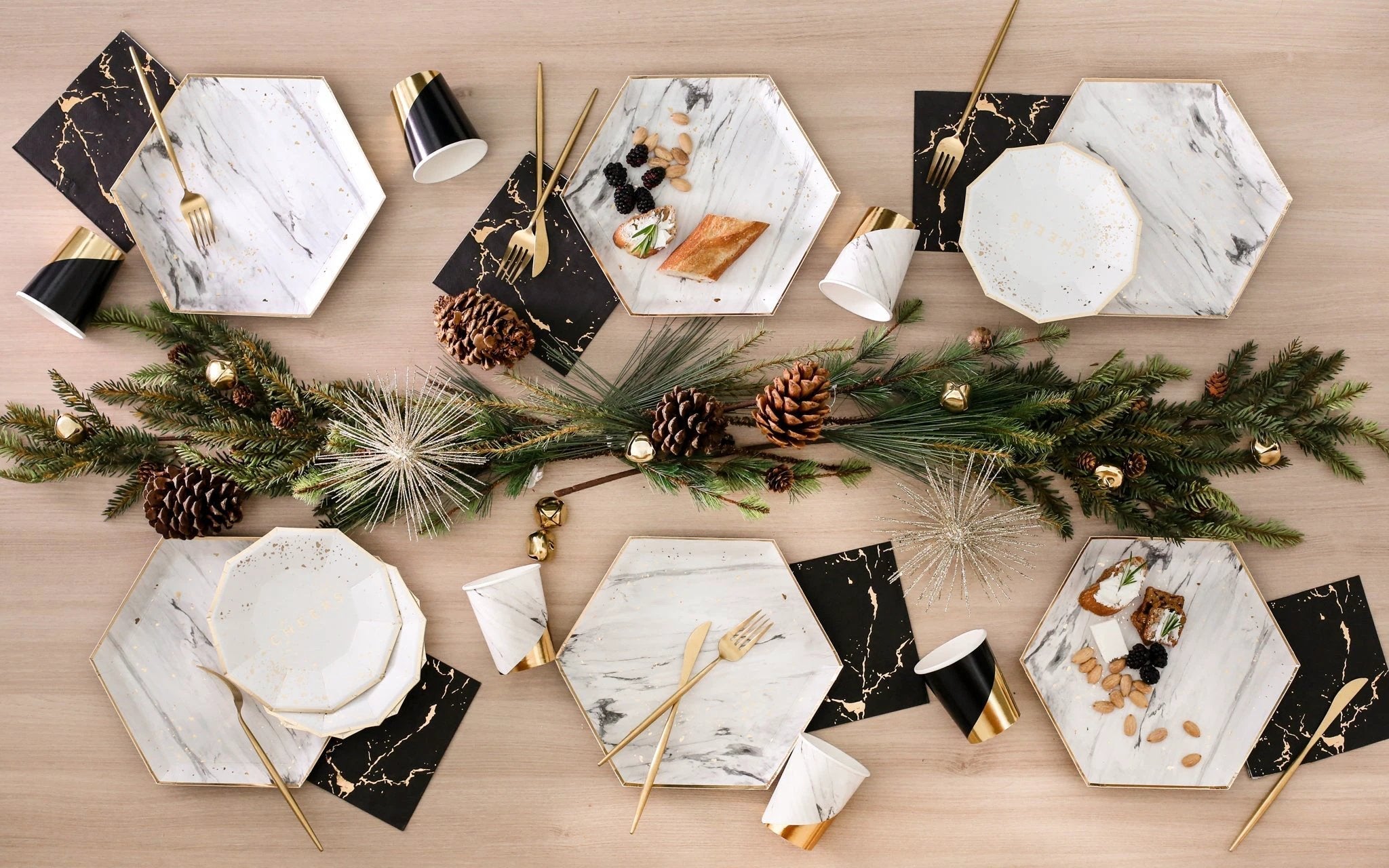 Soiree - White Cheers Small Plates by Harlow & Grey