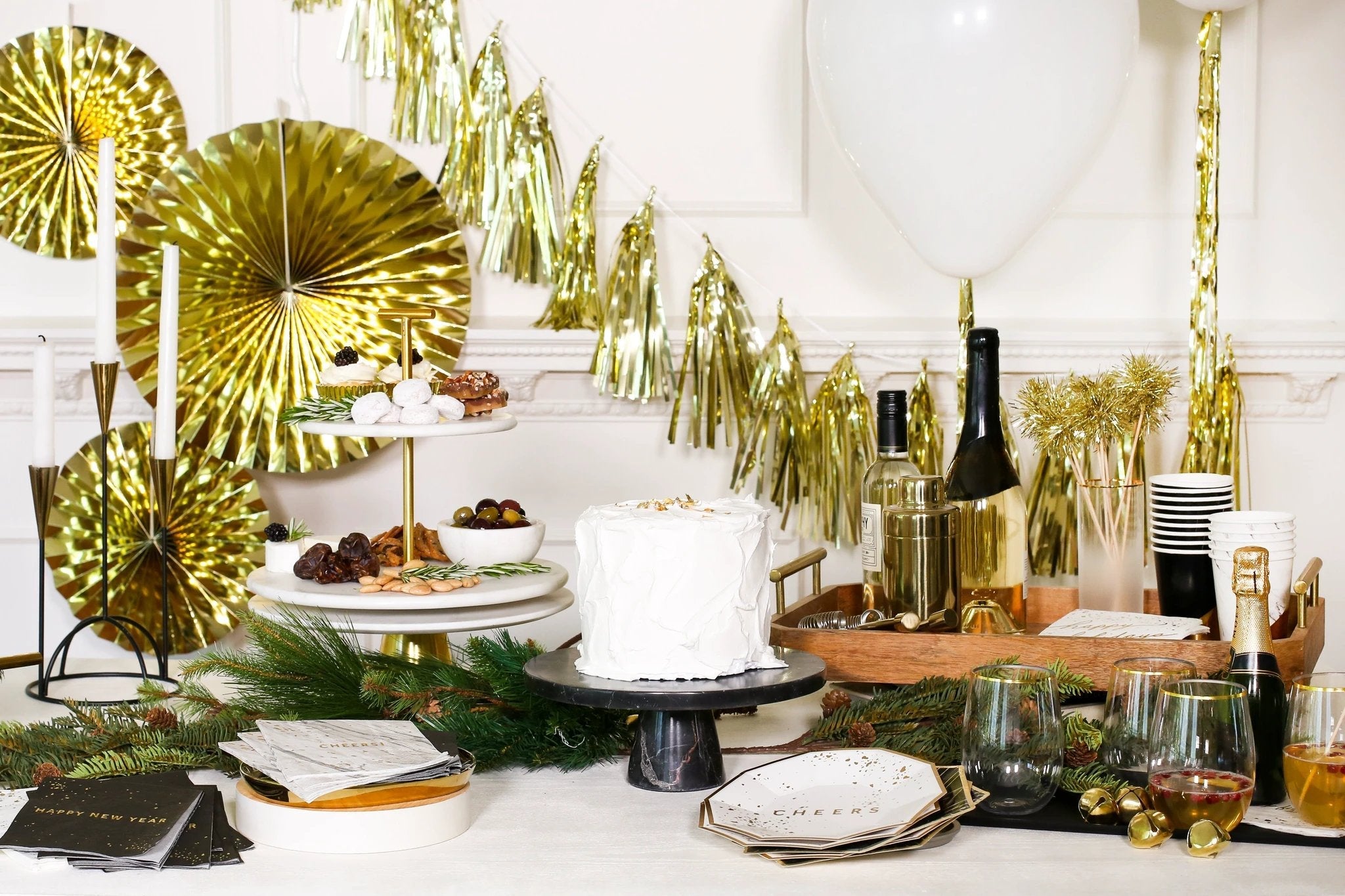 Soiree - White Cheers Small Plates by Harlow & Grey