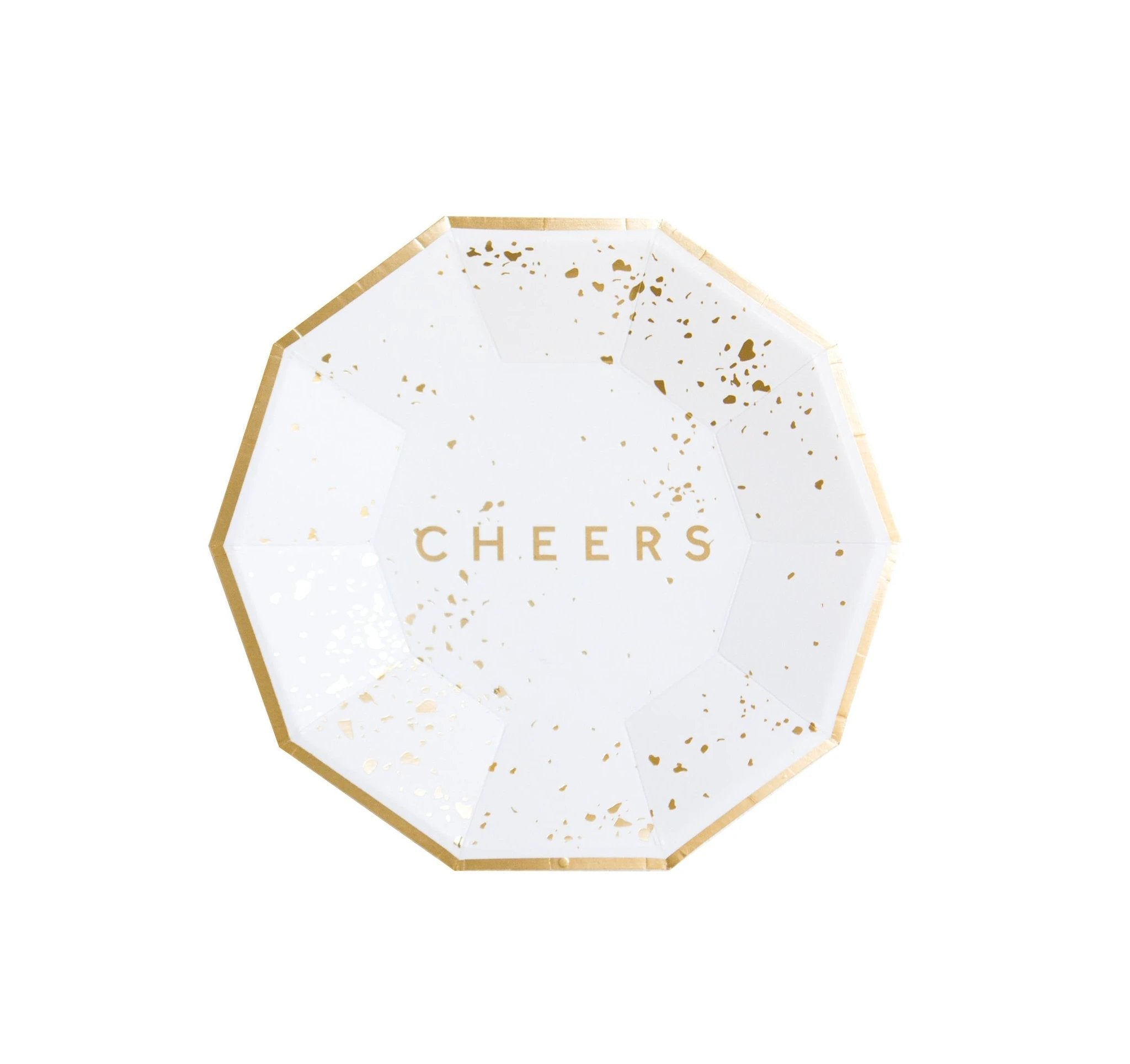 Soiree - White Cheers Small Plates by Harlow & Grey