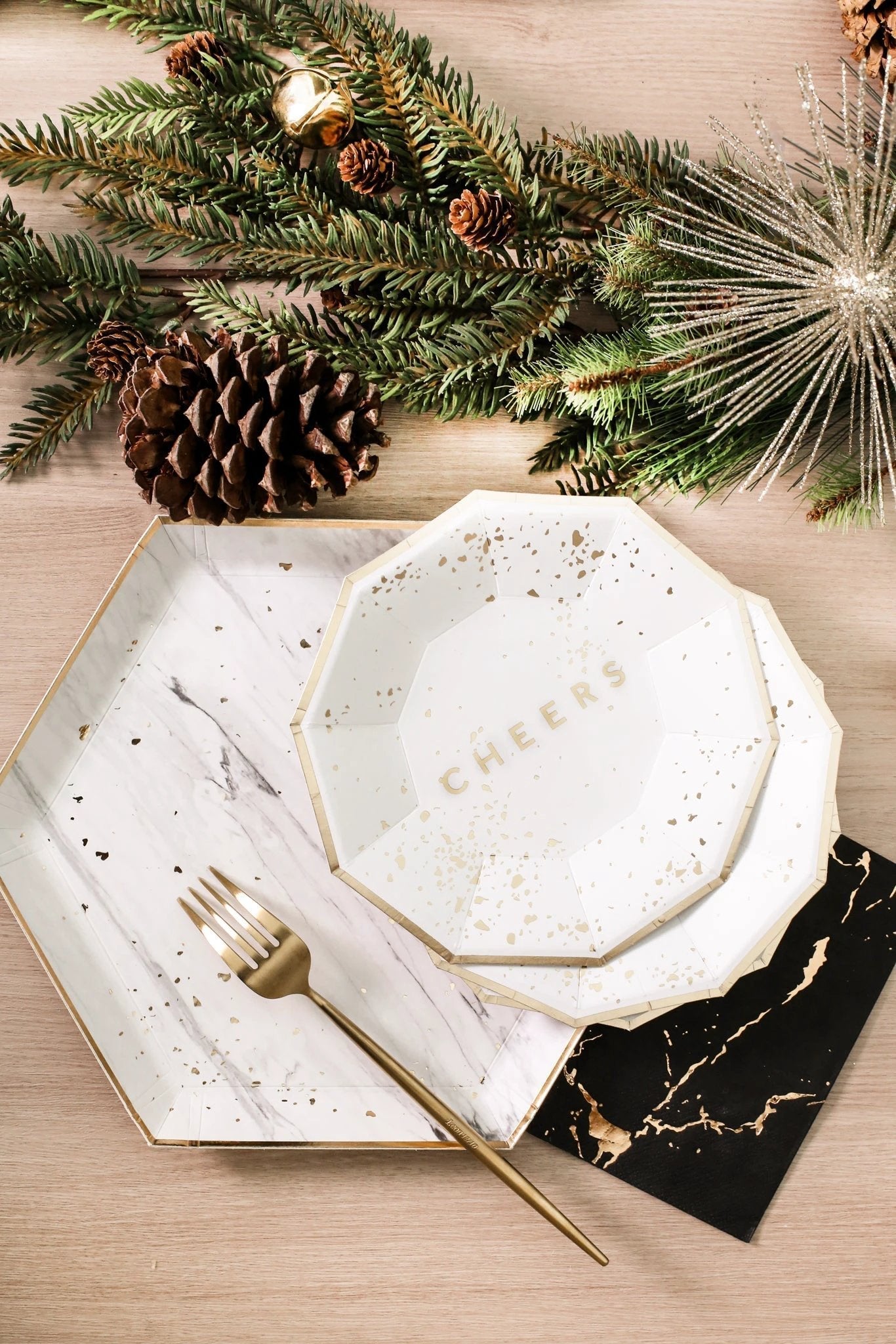 Soiree - White Cheers Small Plates by Harlow & Grey