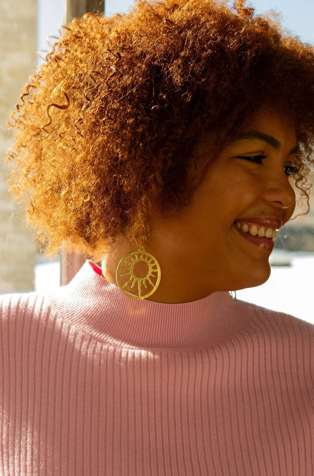 Sol Statement Earrings by Fair Anita