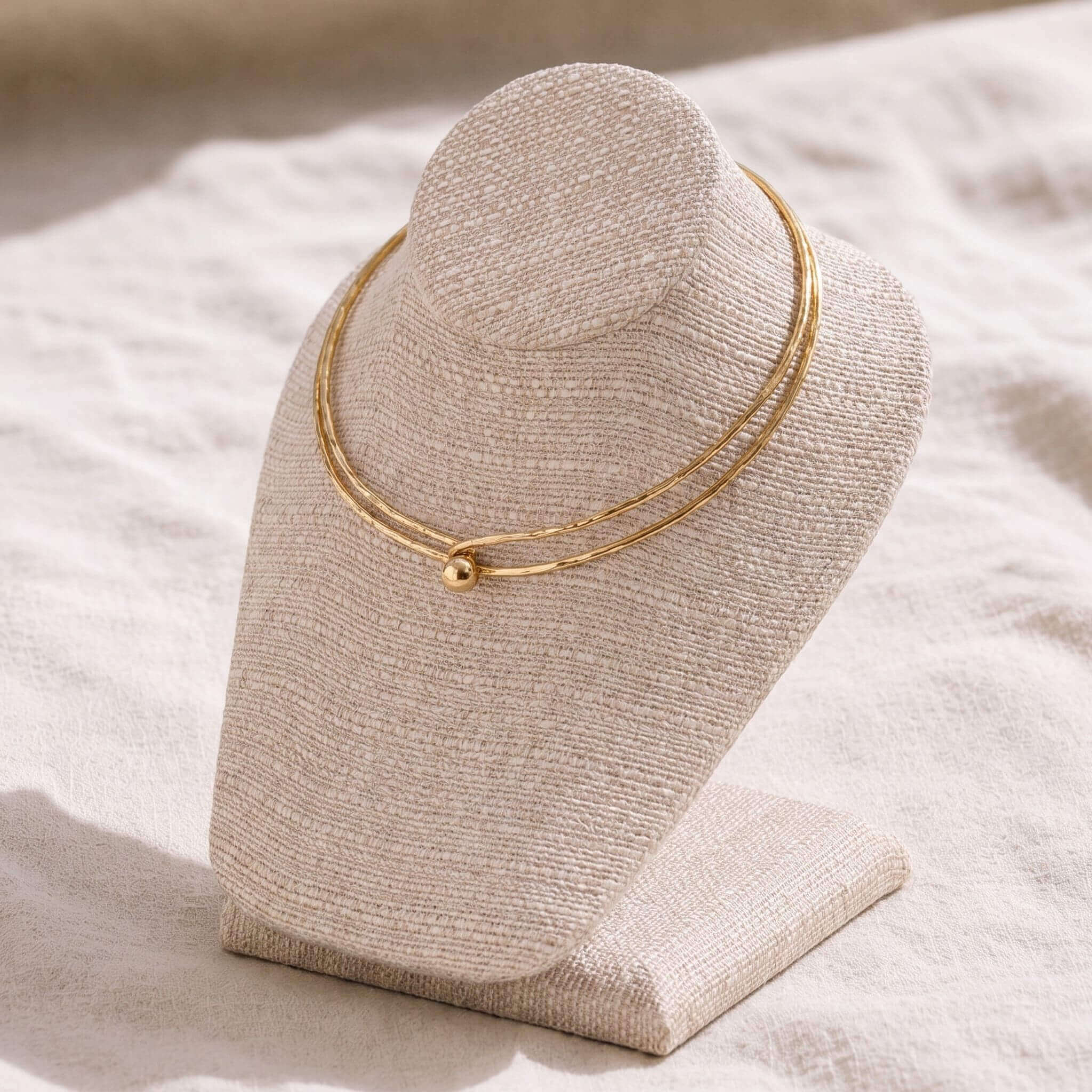 Sola Sphere Ball Choker Necklace Collar Choker La Vie Bien Sola Sphere Ball Choker Necklace Collar