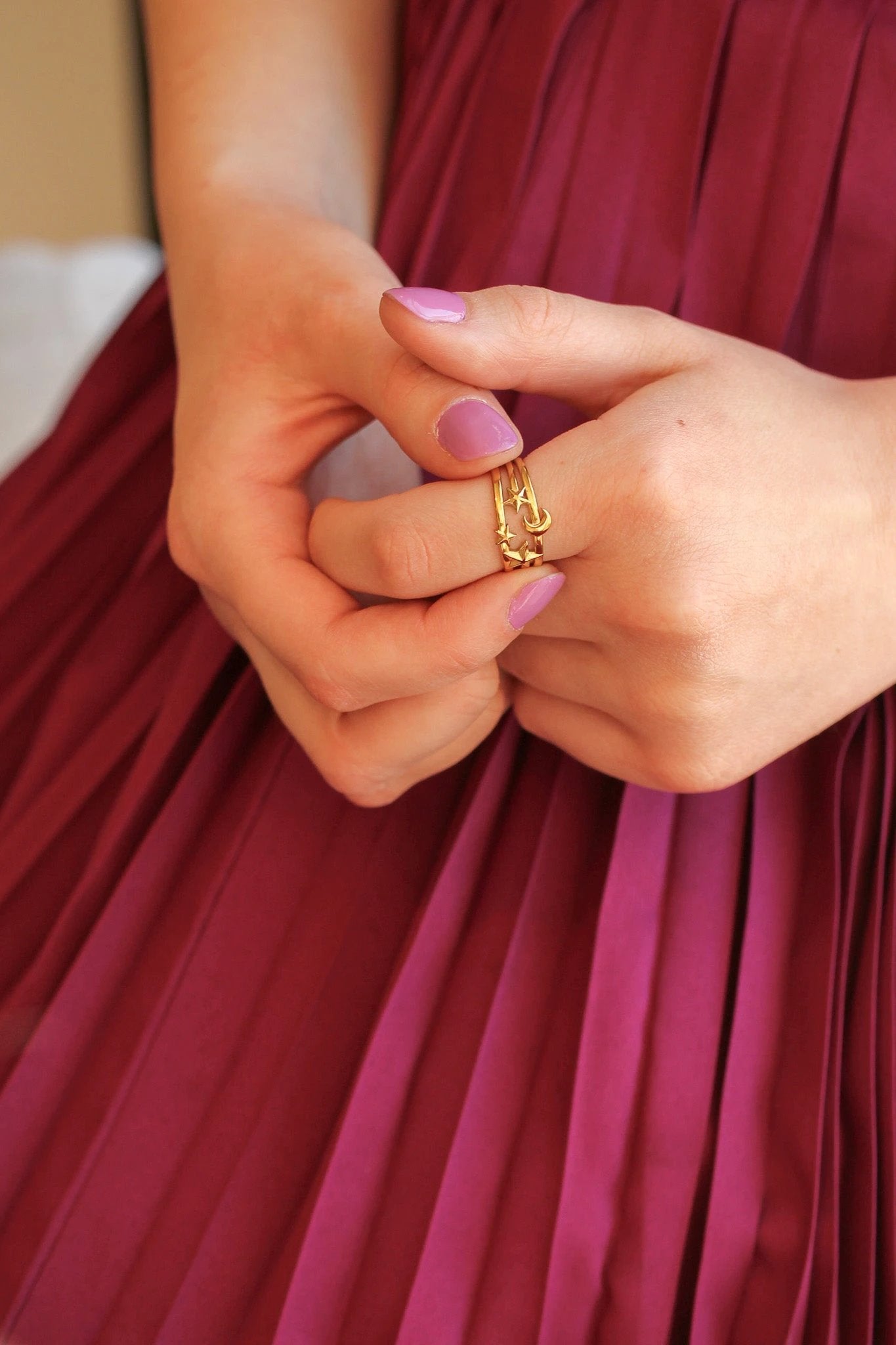 Solar System Ring by Rose & Clay
