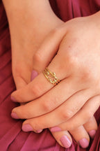 Solar System Ring by Rose & Clay