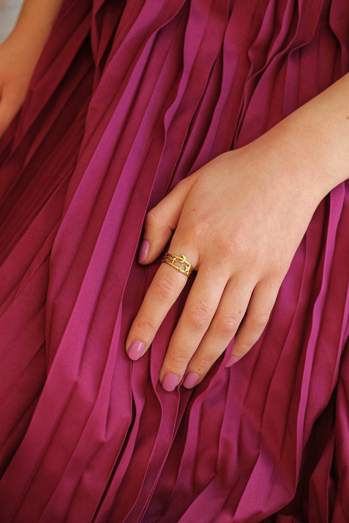 Solar System Ring by Rose & Clay