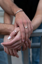 Soleil Moon Sterling Ring Set by Fair Anita