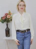 Sombra Rosa Embroidered Belt by Ash & Rose