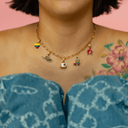 Sombrero Vueltiao Charm - Colombian Charms Collection