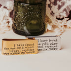 Song of Solomon I have found the one Money Clip for Groom by Salt Sparkle Shalom
