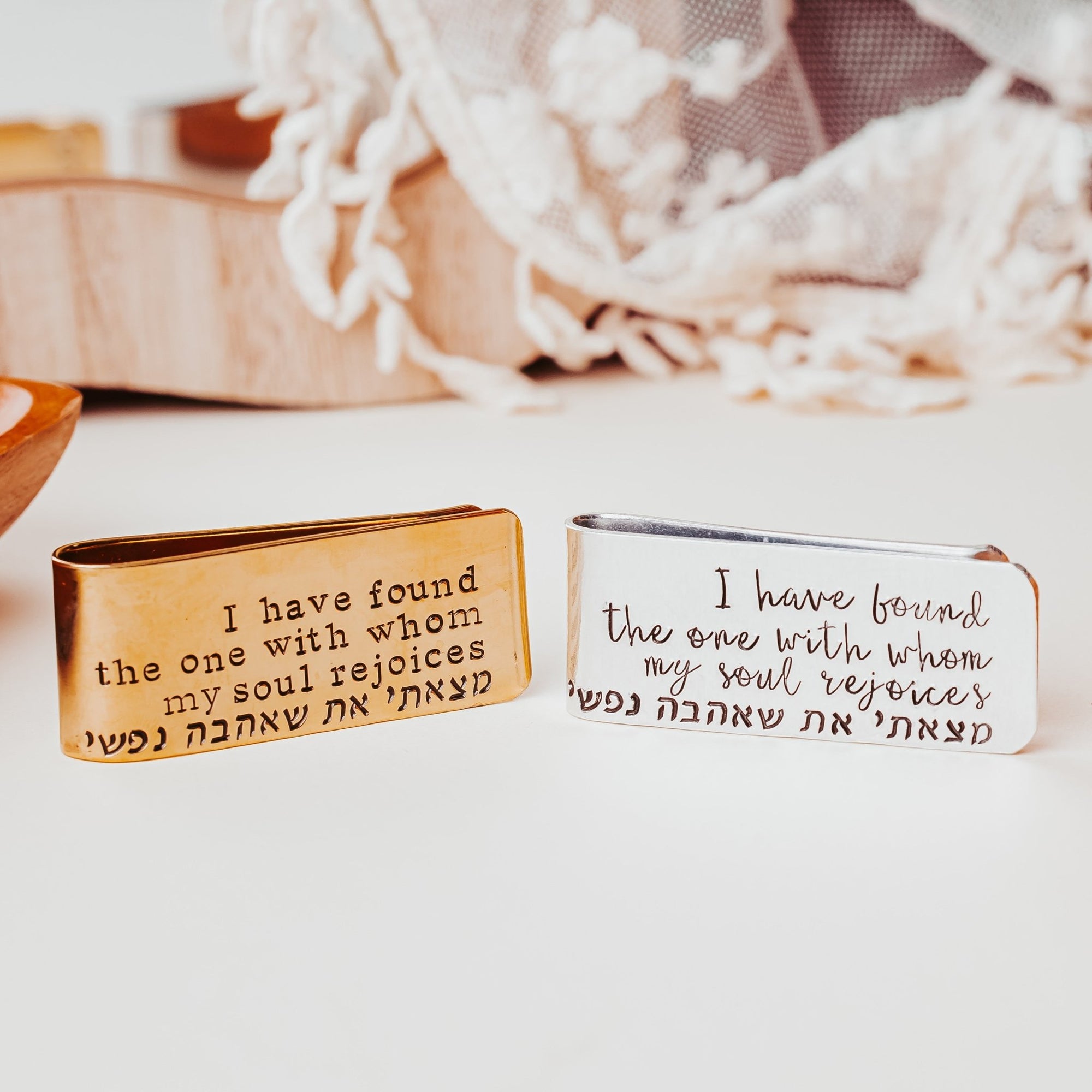 Song of Solomon I have found the one Money Clip for Groom