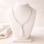 Sonia Tassel Bead Necklace - Thailand Jewelry La Vie Bien Sonia Tassel Bead Necklace - Thailand