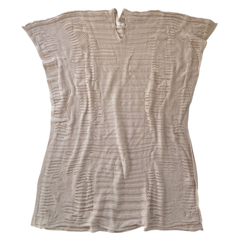 Souk Knit Tunic Cover - up - Available in Black, Sandstone, & Spice Apparel La Vie Bien Souk Knit Tunic Cover - up - Available in Black, Sandstone, & Spice