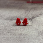 Sourpuss Red Octopus Earrings | Nautical Studs Rockabilly Jewelry | Alternative Sailor Accessories Earrings La Vie Bien Sourpuss Red Octopus Earrings | Nautical Studs Rockabilly Jewelry | Alternative Sailor Accessories
