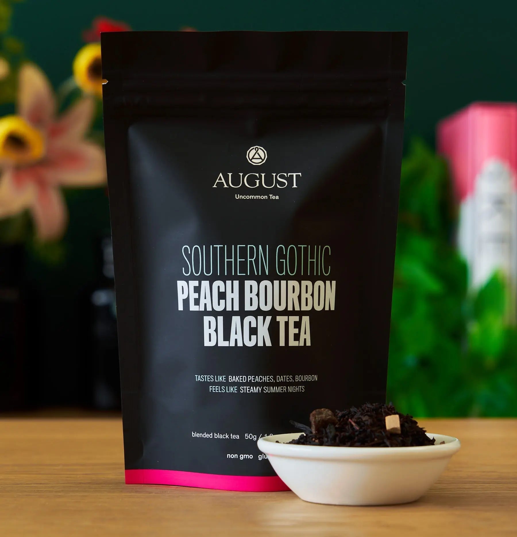 Southern Gothic - Peach Bourbon Black Tea Beverages > Teas > Black Teas La Vie Bien Southern Gothic - Peach Bourbon Black Tea