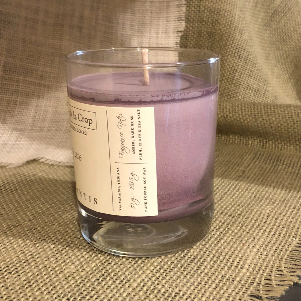Soy Candle - Atlantis (Sea Salt & Dark Musk) by Creme de la Crop