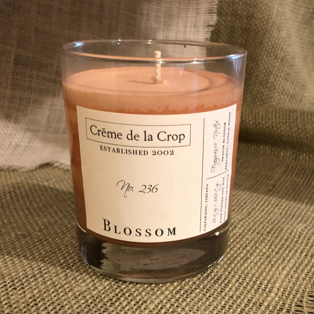 Soy Candle - Blossom (Orange Blossom) by Creme de la Crop