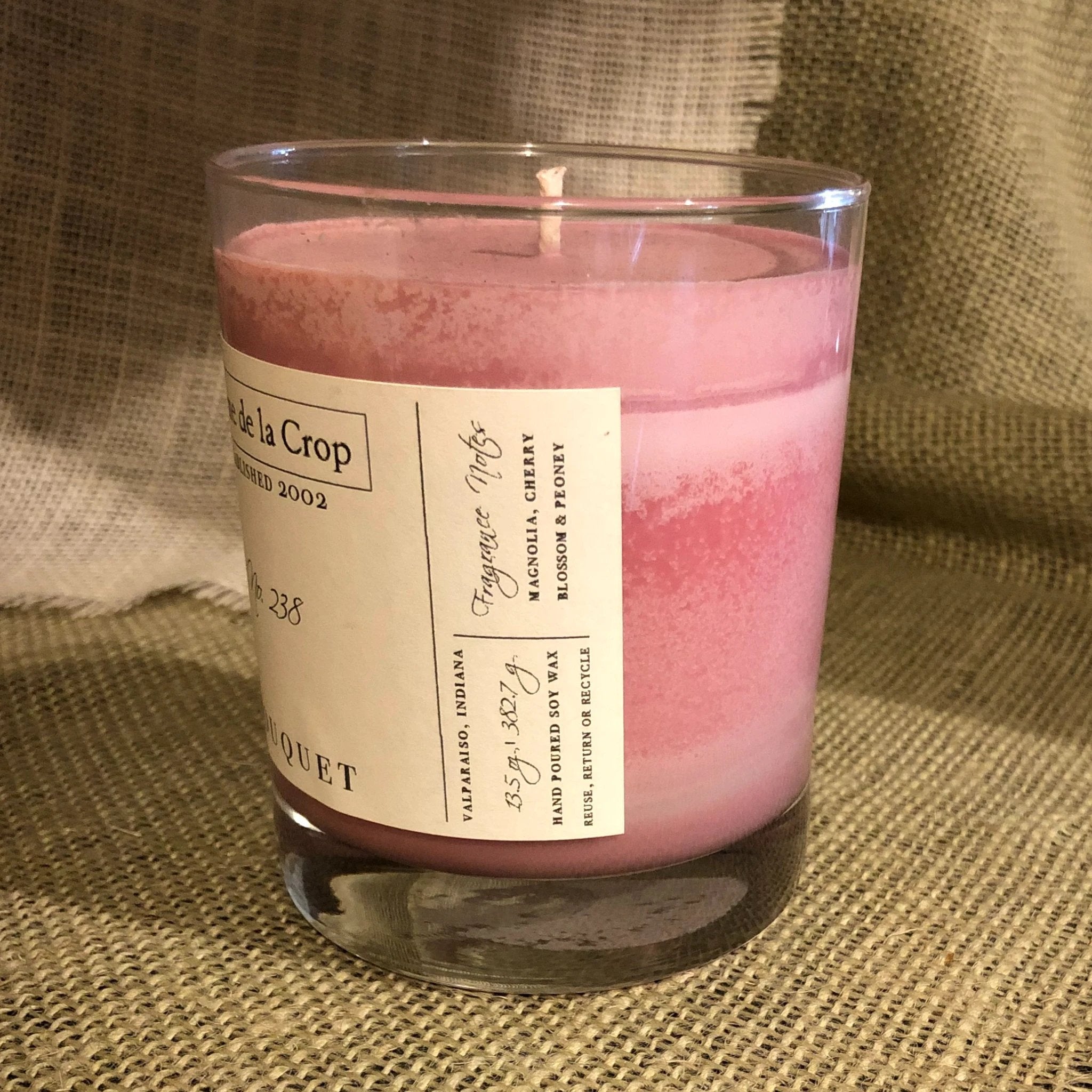 Soy Candle - Bouquet (Magnolia) by Creme de la Crop