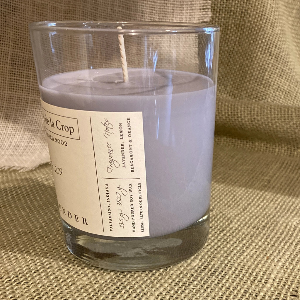 Soy Candle - Lavender by Creme de la Crop