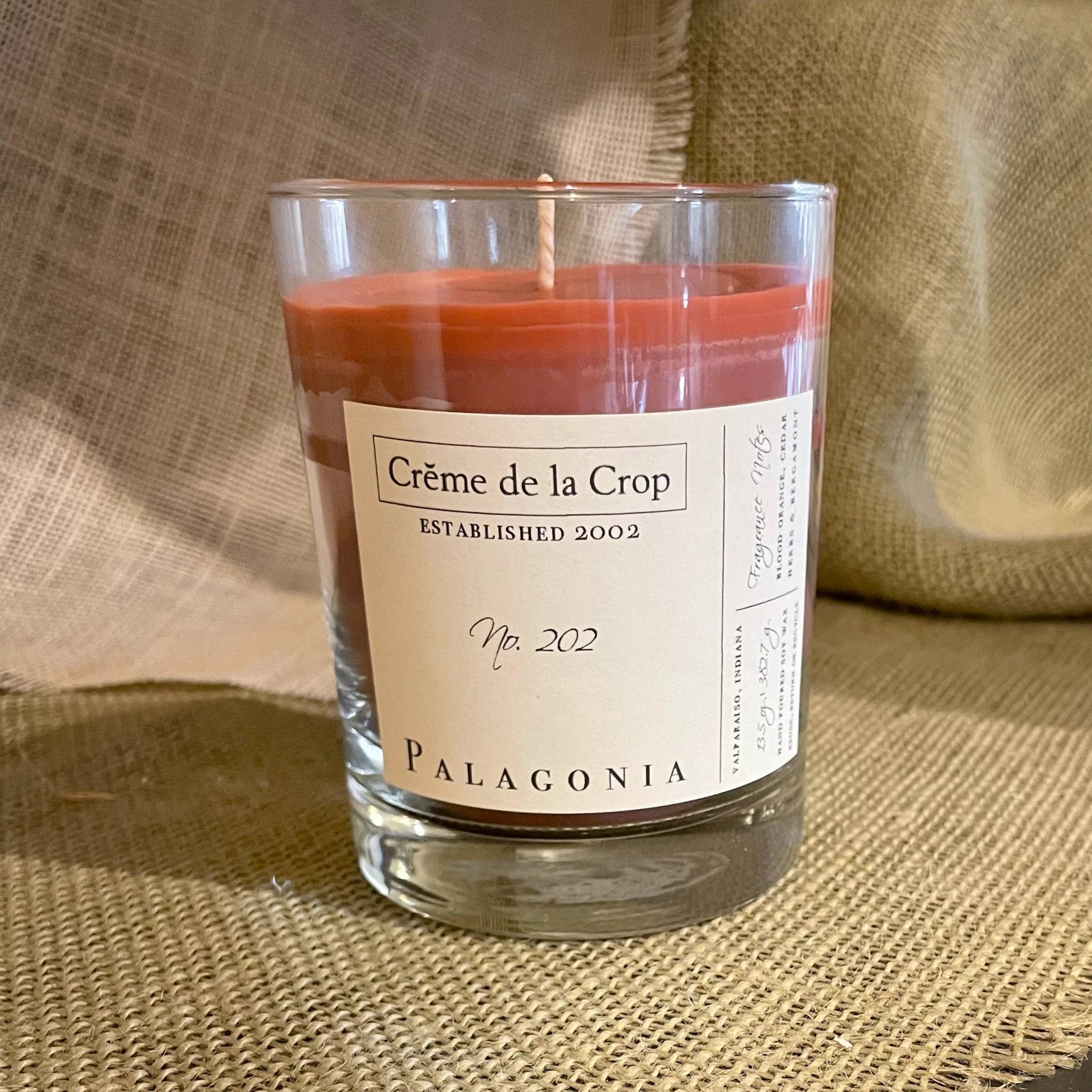 Soy Candle - Palagonia (Blood Orange) by Creme de la Crop
