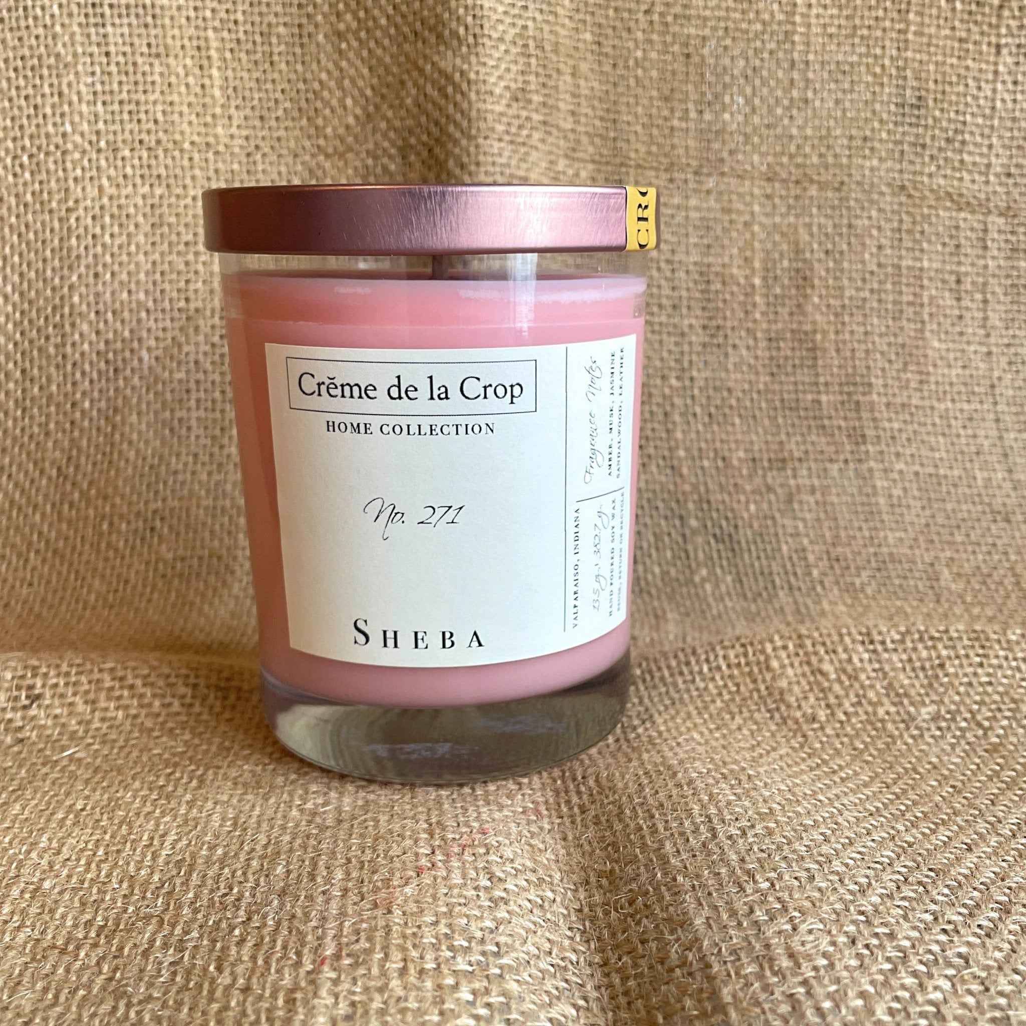 Soy Candle - Sheba by Creme de la Crop