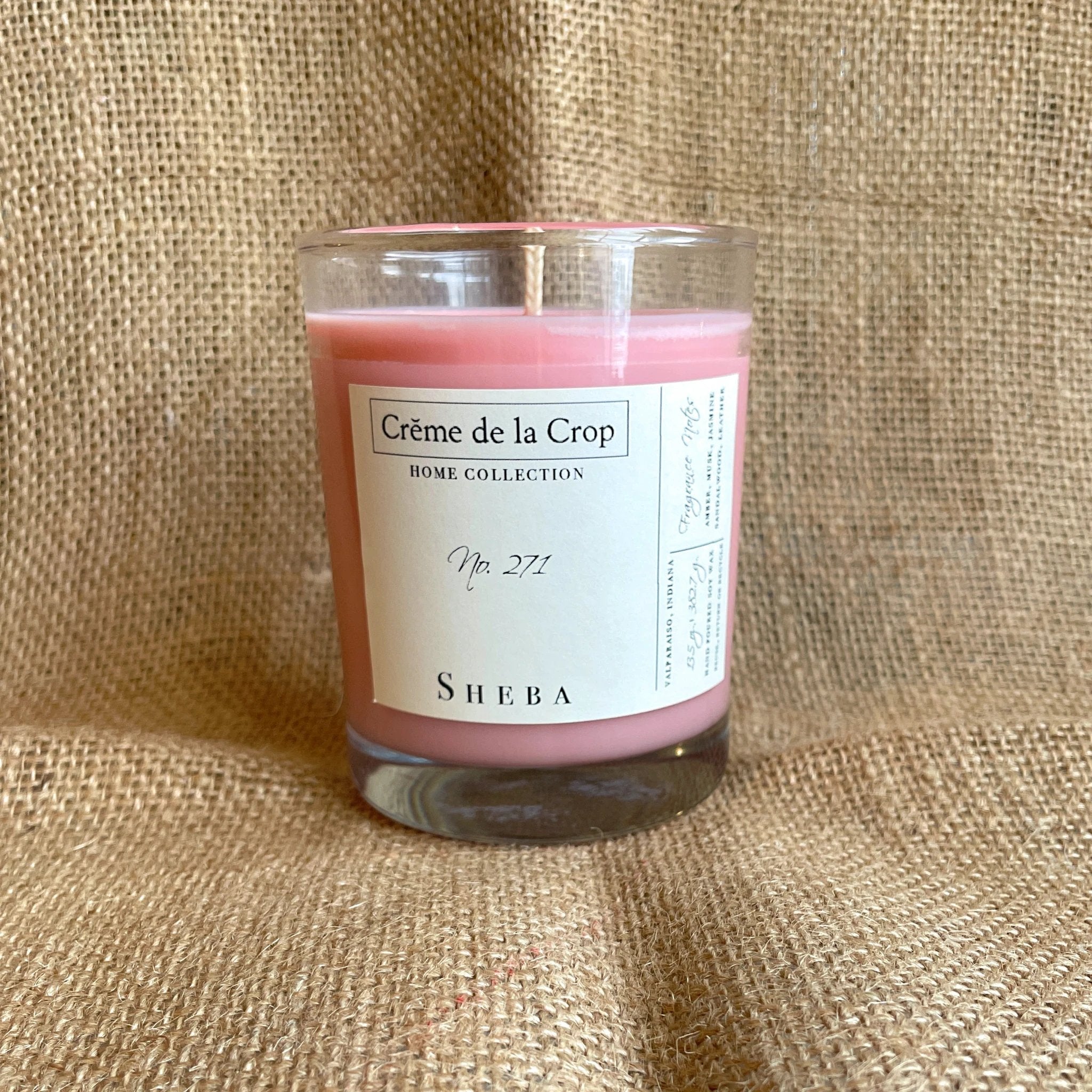 Soy Candle - Sheba by Creme de la Crop