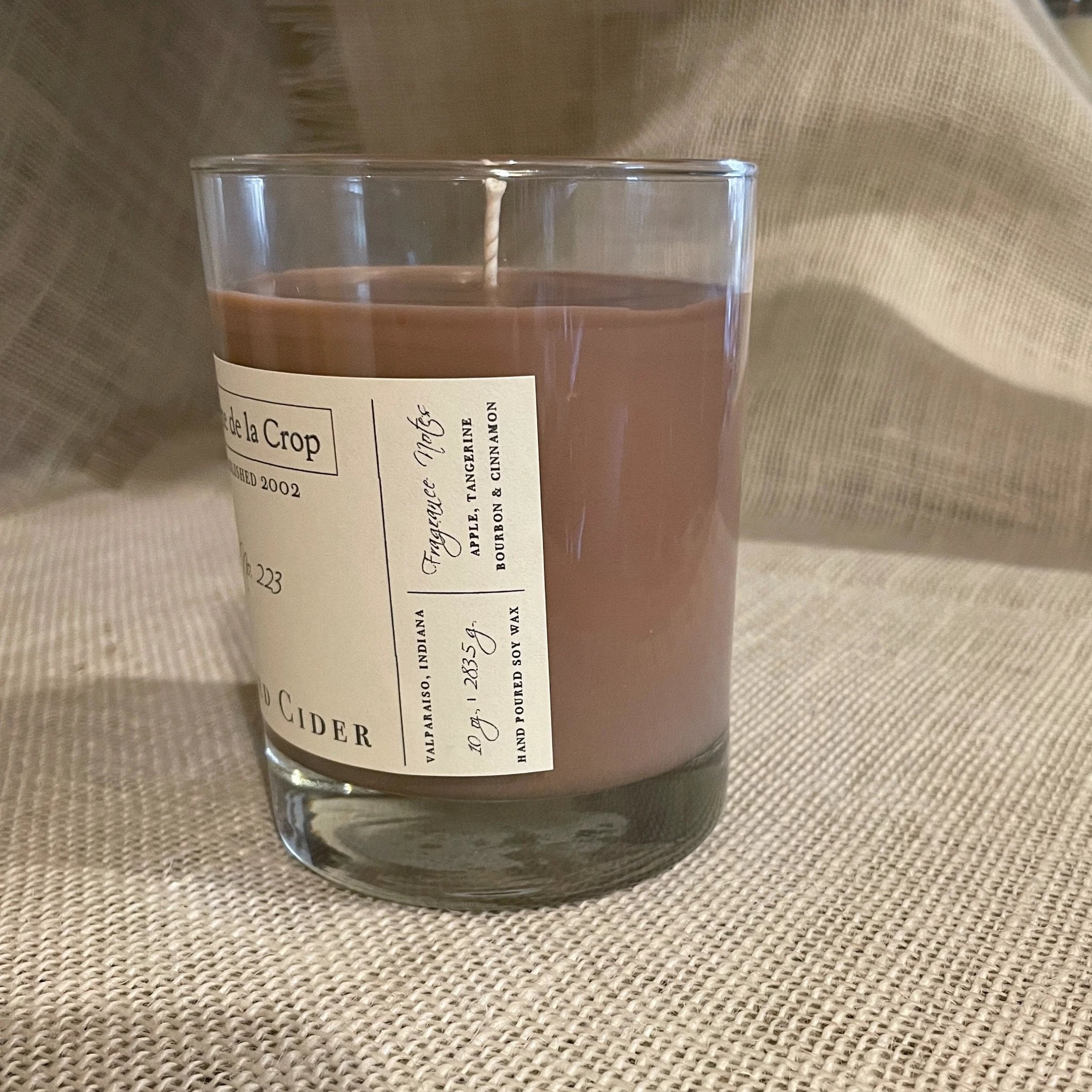 Soy Candle - Spiced Cider by Creme de la Crop