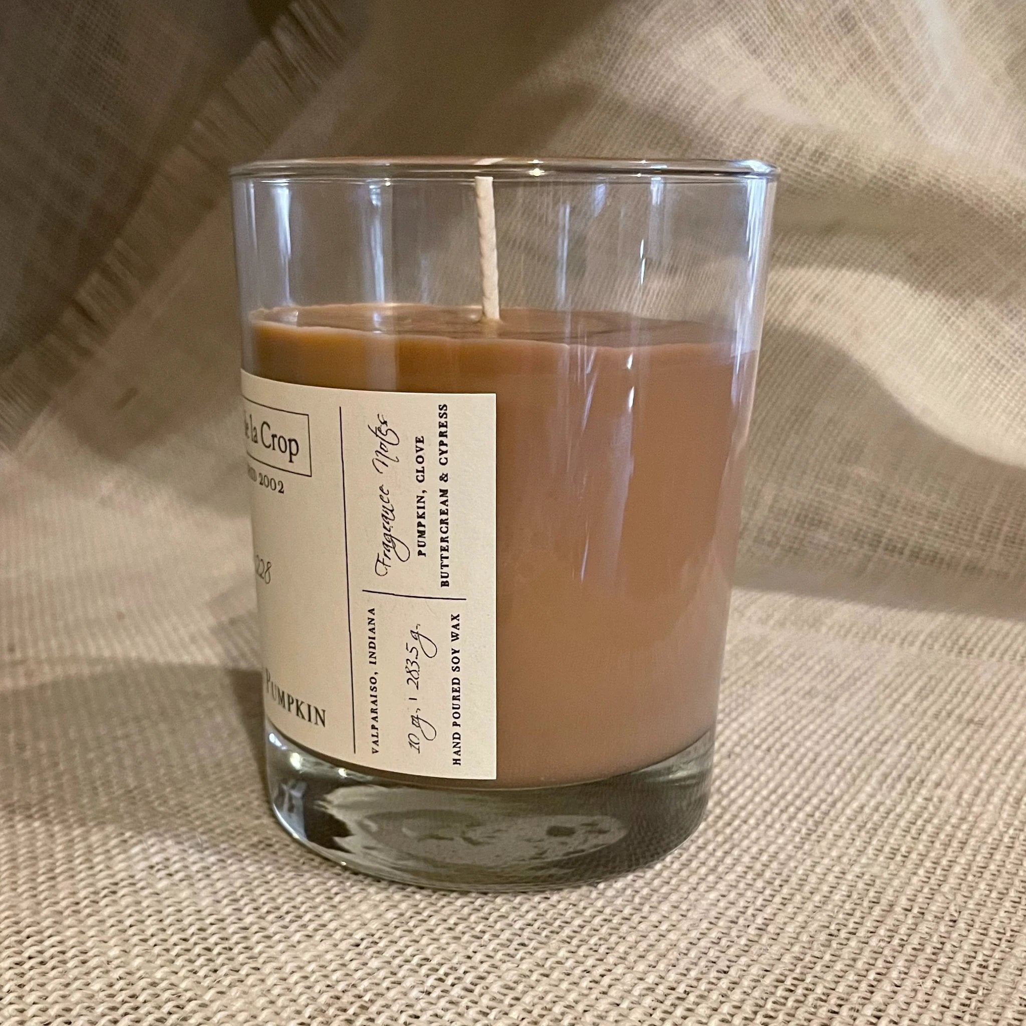 Soy Candle - Toasted Pumpkin by Creme de la Crop