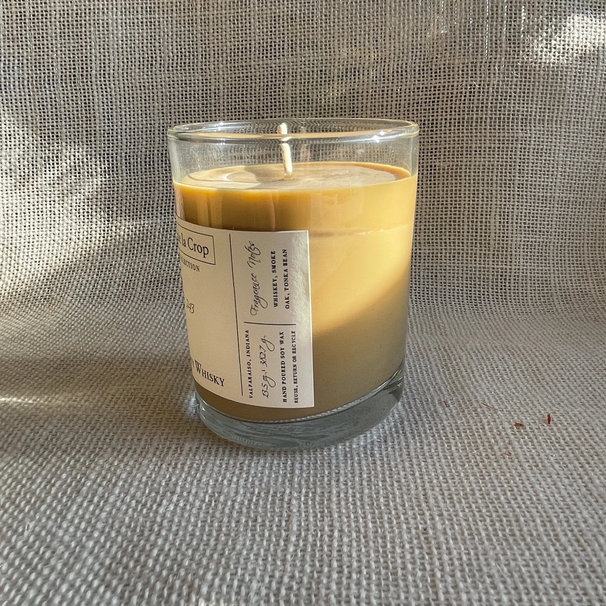 Soy Candle - Windy City Whisky by Creme de la Crop