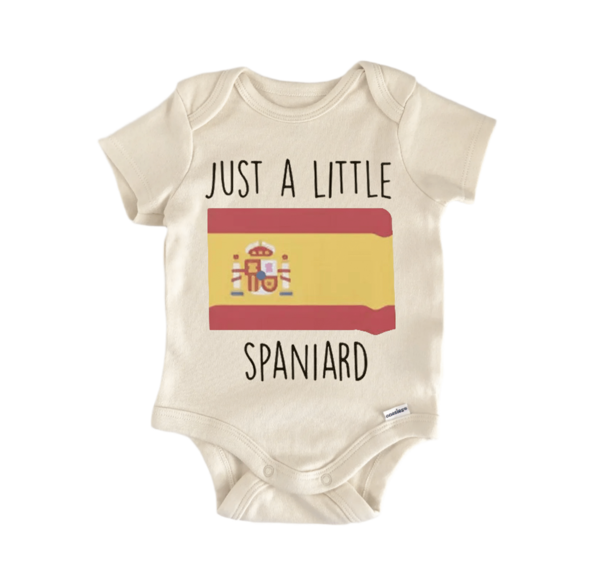 Spain Spanish Newborn Baby Onesie® Bodysuit Baby Bodysuit La Vie Bien Spain Spanish Newborn Baby Onesie® Bodysuit