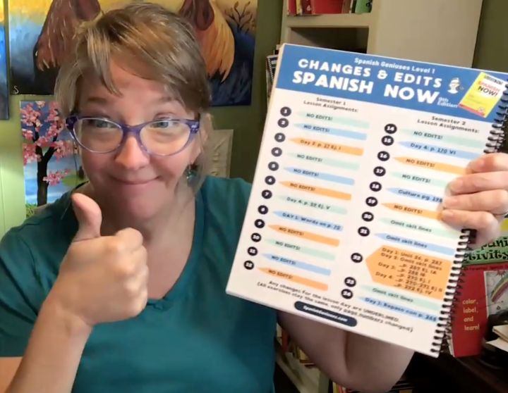 Spanish Geniuses Guide Book Level 1