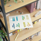 Spanish Motivational Phrase and mental health Sticker Sheet, Soy suficiente, Fuerza, Sigue adelante, sana, Soy más fuerte de lo que creo Paper products La Vie Bien Spanish Motivational Phrase and mental health Sticker Sheet, Soy suficiente, Fuerza, Sigue adelante, sana, Soy más fuerte de lo que creo